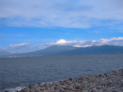 【7】海越し富士山・赤鳥居が映える御浜岬…戸田温泉2日目［2025.3一時帰国］