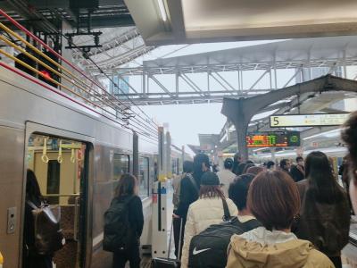 2025J1リーグ岡山遠征前日移動