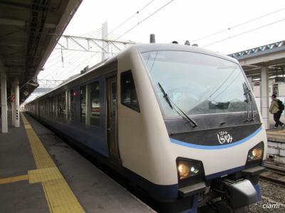 リゾートしらかみで弘前にお花見 202304青森①