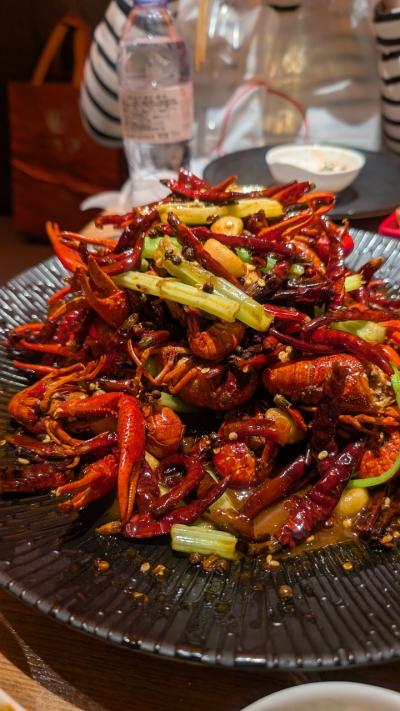 【上海】出張ついでにザリガニを食す
