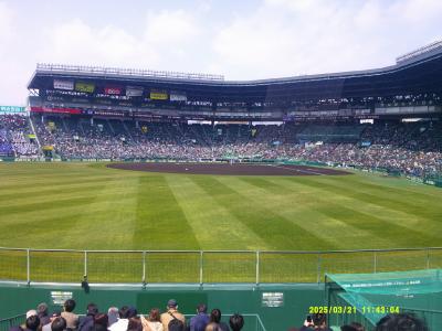 2025・春旅（パート11：法要ついでに高校野球観戦）