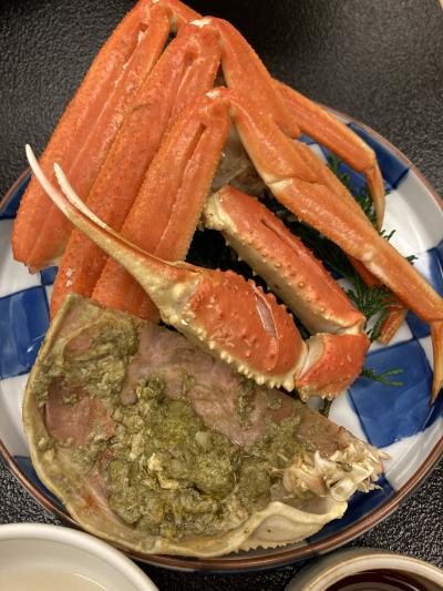 城崎温泉招月亭で蟹食べてきました。