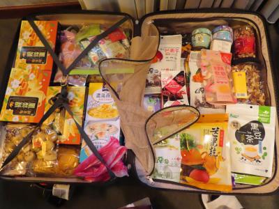 2025.3 台北 遊台湾・金福気×2 当選でスーツケース(L)いっぱいのお土産の旅