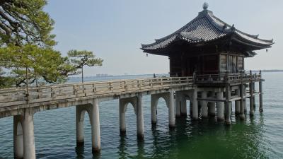 比叡山延暦寺 白髭神社 満月寺 滋賀桜旅2