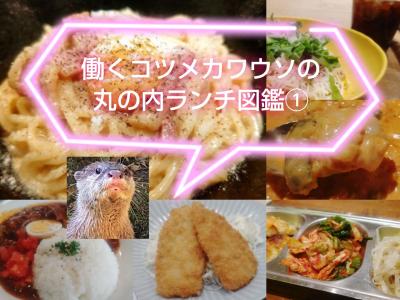 働くコツメカワウソの丸の内ランチ図鑑