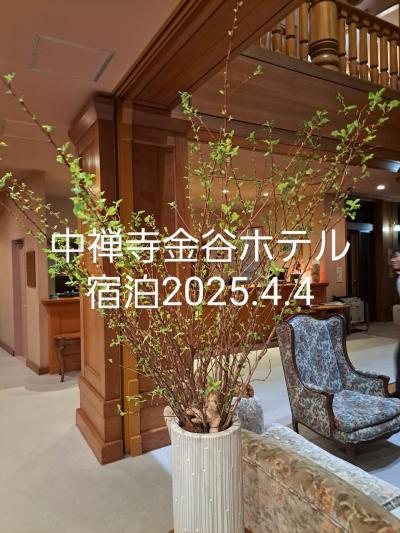 中禅寺金谷ホテル宿泊2025年4月4日