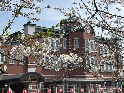 東京駅に似た外観の深谷駅は、渋沢栄一の功績に由来するもの。駅周辺は、渋沢推しの様子が感じられました。