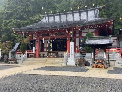 半分だけの大山詣で