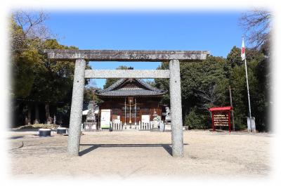 東浦町生路森腰 伊久智神社