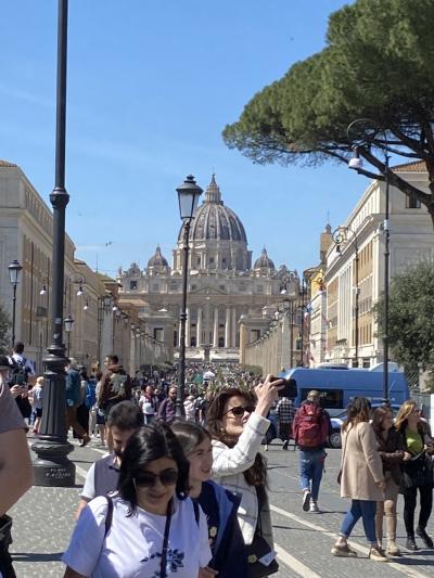 2025年春のイタリア縦断4都市女ひとり旅　第四弾ローマ　2泊3日　1日目