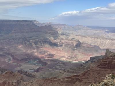 2025　この景色を是非とも母に観せたくて、日帰りツアーに参加♪ はるか遠いグランドキャニオンへ！☆アメリカ