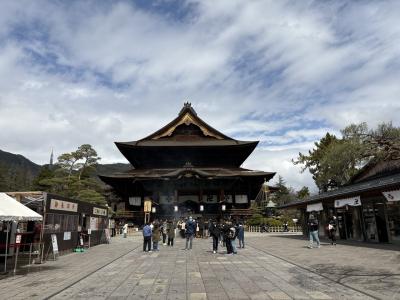 善光寺と北向観音両参り信州鉄道旅