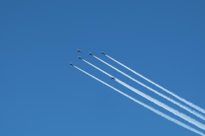  2022年　8月　滋賀県　高島市　ブルーインパルス