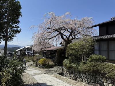 馬籠宿妻籠宿ドライブと下呂宿泊