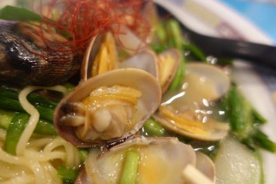 20250415-1 豊洲 春来たりなば、やじ満にはあさりラーメン