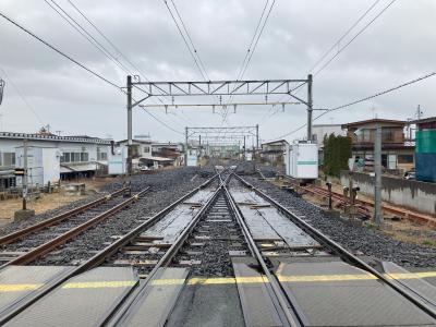 野球観戦のはずが･･･雨の仙台へ【その１】　その前に羽前千歳駅の平面交差を見に山形へ行く
