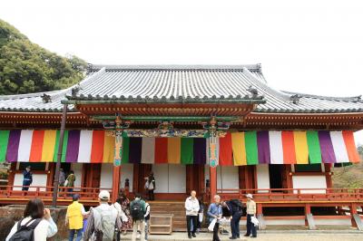 天野山　金剛寺にて国宝の金堂三尊像を拝観しました。（2025年4月18日）