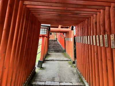 2025冬 山陽05：山陰の小京都へ、千本鳥居の太皷谷稲成神社と日本百名城の津和野城跡