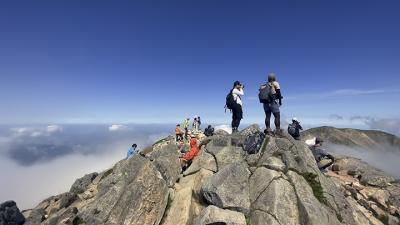 中学生の息子の初登山 白山~2023夏