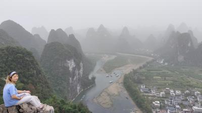 中国　桂林（興坪古鎮）、広州（少し）の旅