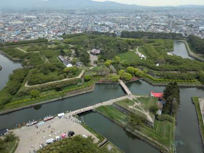 トクだ値スペシャル２１で函館日帰り旅・・五稜郭・元町周辺・赤レンガ倉庫・函館山などなど。