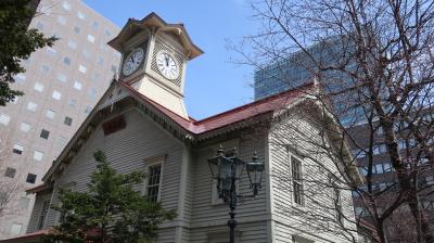 2025年　4月　北海道　札幌市　札幌市時計台