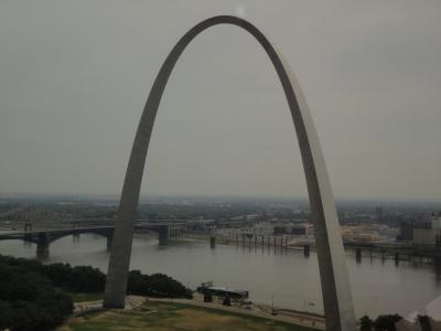 セントルイス　ゲートウエイ　アーチとブルース　個人旅行　回想録