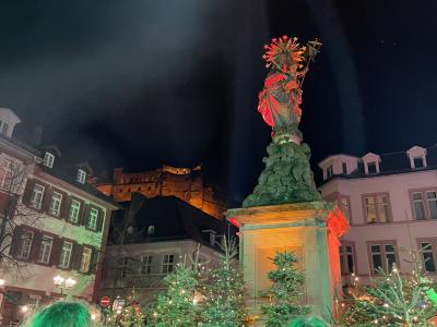 西ドイツクリスマスマーケット7日間2 ハイデルベルク編