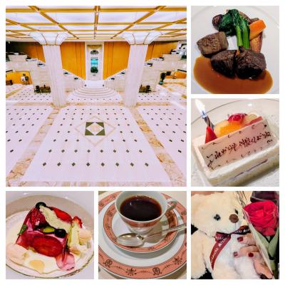 地元福岡でお誕生日Stayリベンジ(笑)いつものホテル日航福岡で♪ダンナちゃんハイ喜んで(*^^)v