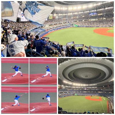 我らが横浜DENAベイスターズの応援で大阪へ！ついでに大阪の街をプラプラ。②京セラドーム大阪でタイガース戦です！ベイスターズの勝利！！