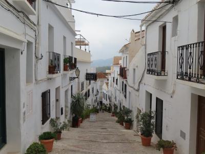 2025.2 アーモンドの花と鈴なりのオレンジに癒される 2月のアンダルシア 9.白い村 フリヒリアナ