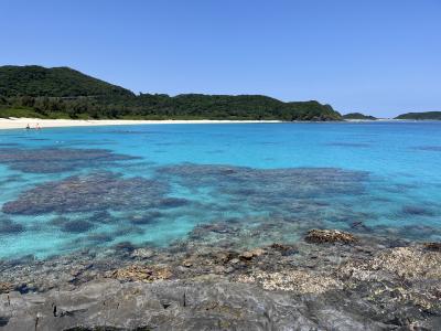 25年GW 座間味島の海の透明さにびっくりした旅