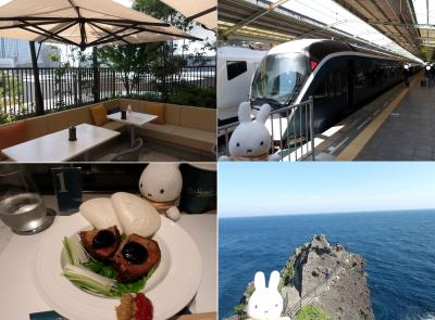 坊主野郎のＧＷ 2025！伊豆の旅　前編　麻布台ヒルズのテラス席でモーニング♪からのサフィール踊り子プレミアムグリーンに乗って南伊豆へ