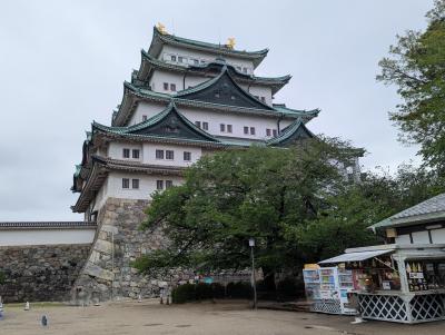 雨がやんだら名古屋城