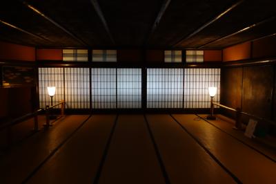 京都訪問2024④(新選組の刀傷の残る揚屋の遺構を見学：駒井家住宅、角屋他)