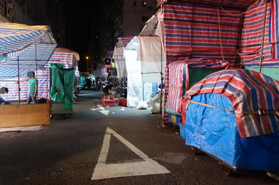 女人街は終わりかけ&尖沙咀で朝食