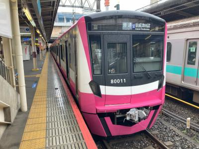 新京成から変わった京成松戸線、京成大久保でランチ、マリンスタジアム。雨の千葉に行ってきた