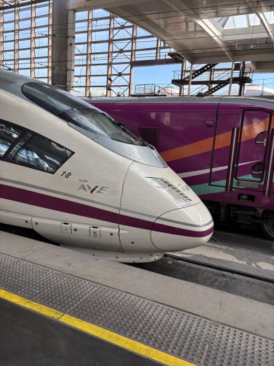 GW バルセロナ&マドリード まさかの大停電も経験　その4　renfe・iryoで移動　前代未聞の大停電にあう