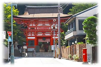 滋賀県大津市 長当(ながら)神社