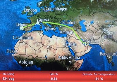 ｢北スペインとポルトガル縦断10日間」の旅　初日～2日目：成田&#9992;️ドバイ&#9992;️リスボン&#128652;ポルト