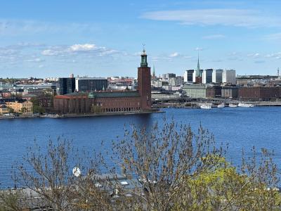 新緑の淡いストックホルムで1日半