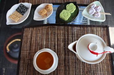 ニャンだけじゃない！猫村で鉱夫体験、静かな軽便路歩いて阿妹茶楼♪芋園＆夕日鑑賞☆九分・台北の旅2-2