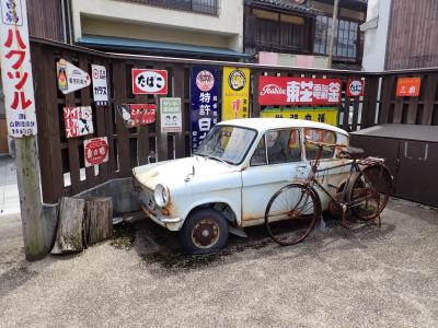 四国ツーリング　六日目　大洲　尾首の池　立石神社　大洲市内街歩き
