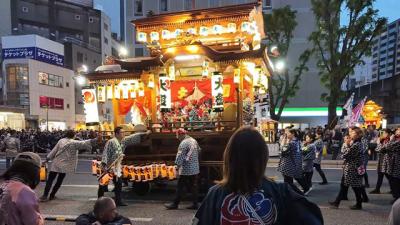 浜松まつりを見て来ました 2025.05.03 =5.吹奏楽パレード&屋台引き回し=