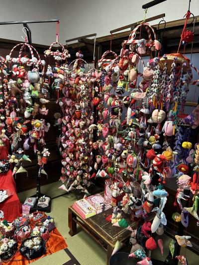 大沢温泉山水閣と雛人形