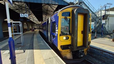 ユーレイルパスでグラスゴーからソーサーまで　8日目