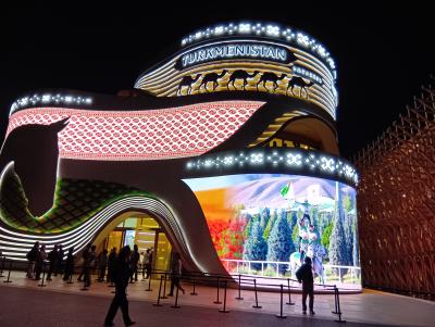 2025年5月10日3泊②　再訪の大阪万博　シンガポール　トルクメニスタン　イベントも沢山で楽しい