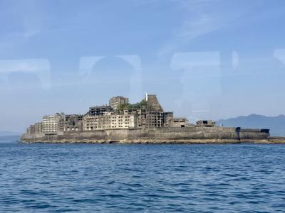 2025 日帰りで行く 羽田発-長崎 ~ こんなところにモアイ像!?そして軍艦島へ