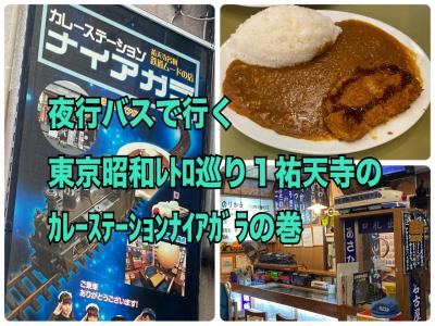 夜行バスで行く東京昭和レトロ巡り　１祐天寺のカレーステーションナイアガラの巻