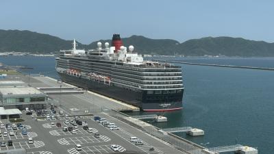 クイーンエリザベス乗船４日目～６日目　境港と函館寄港